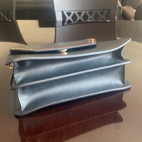 ROBERTA ROSSI black leather handbag - Picture 5 of 11